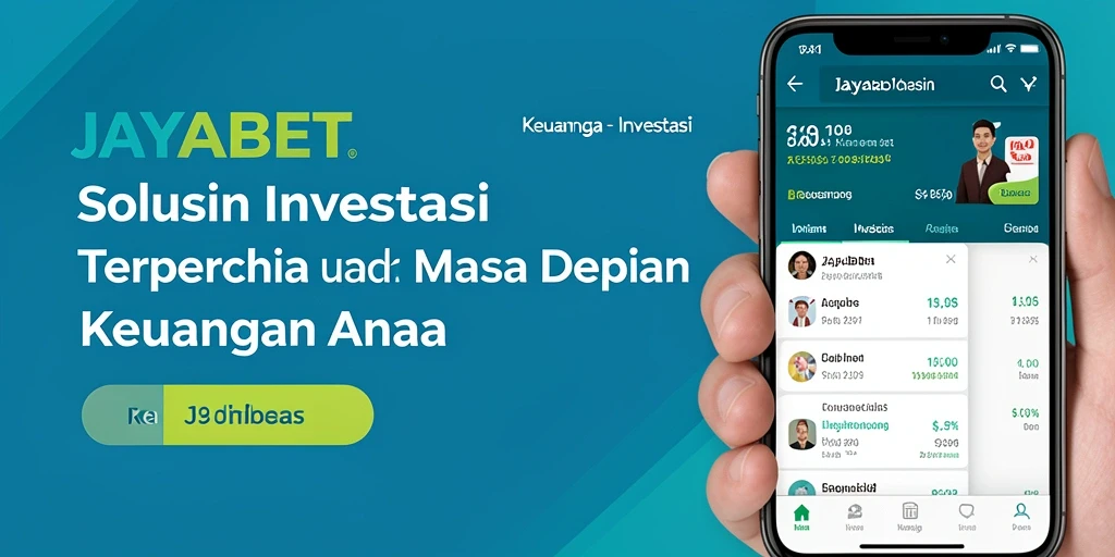 Tampilan antarmuka JAYABET yang memudahkan pengguna berinvestasi.