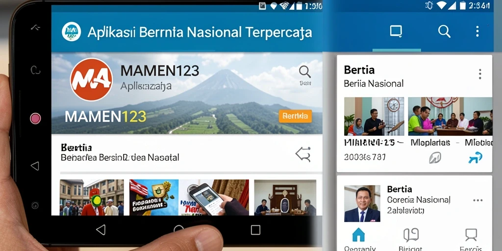 Tampilan antarmuka MAMEN123 yang menarik dan fungsional.