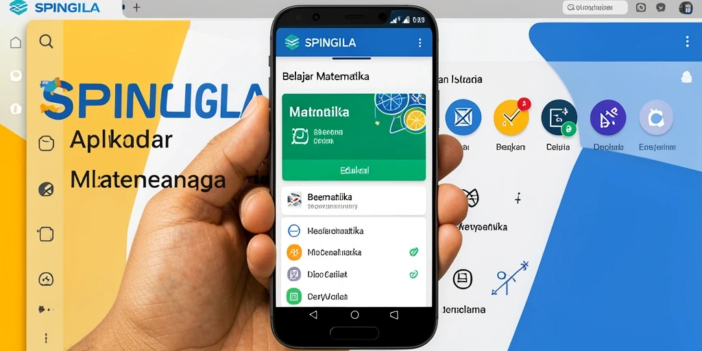 Antarmuka SPINGILA yang interaktif dan ramah pengguna.