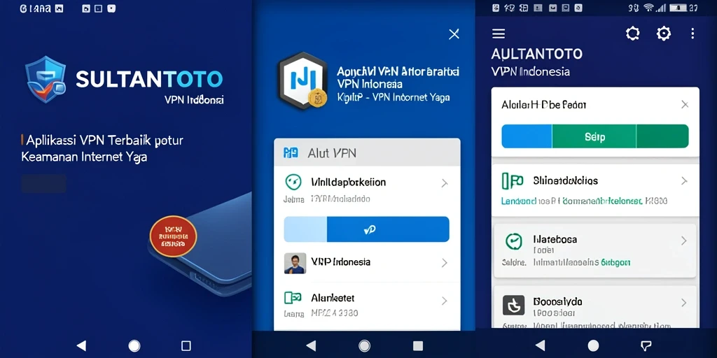 Tampilan antarmuka SULTANTOTO yang sederhana dan intuitif.