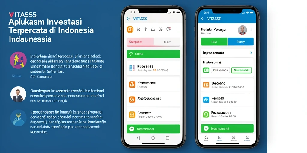 Tampilan antarmuka VITA555 yang modern dan fungsional.