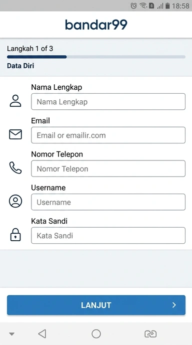 Daftar Akun Bandar99 dengan Mudah dan Cepat